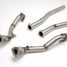Audi A6 Turbo Downpipes and Cat Delete Pipes