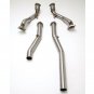 Audi A6 Turbo Downpipes and Cat Delete Pipes