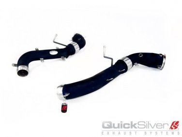 McLaren 650S Ceramic Coated Catalyst Replacement Pipes (2014 on) quick silver