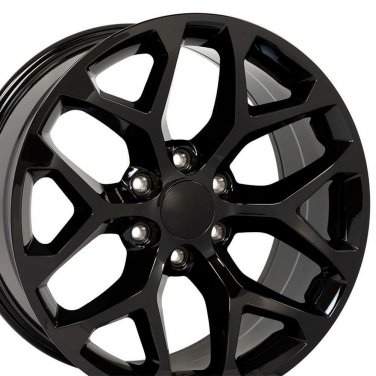 Black GMC Sierra  style  22x9 Wheels & Tires  GMC,Chevrolet,Cadillac Truck
