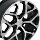 Blackmachin GMC Sierra  style  22x9 Wheels & Tires  GMC,Chevrolet,Cadillac Truck