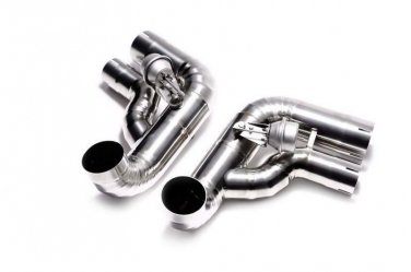AUDI/R8/MKI FACELIFT V10 5.2 FSI COUP&Atilde;�/SPIDER 2013-15 Titanium EXHAUST