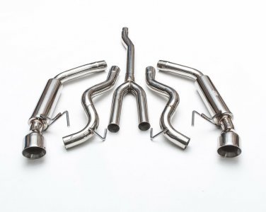 Race Tuned Catback Exhaust Ford Mustang Ecoboost 2.3L 15-16