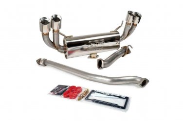 CATBACK EXHAUST SYSTEM - UN-RESONATED - 11-14 WRX, 08-14 STI HATCHBACK