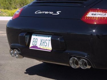 Pporsche 997.2 Performance Exhaust   w/  Quad Round Tips 2009 -up  BB Exhaust