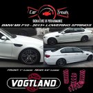 BMW  F10, M5 12 - 16   M3  Vogtland Performance Lowering Springs  1.4 " drop