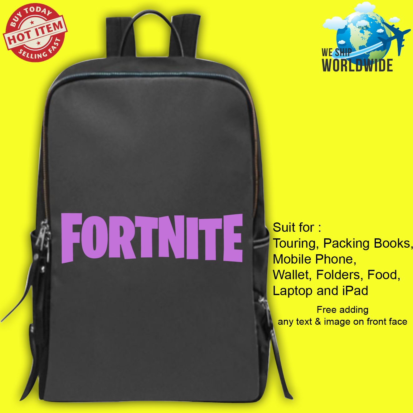 fortnite backpack bags