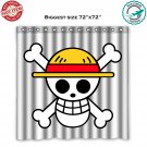 one piece strawhat pirates Shower Curtain