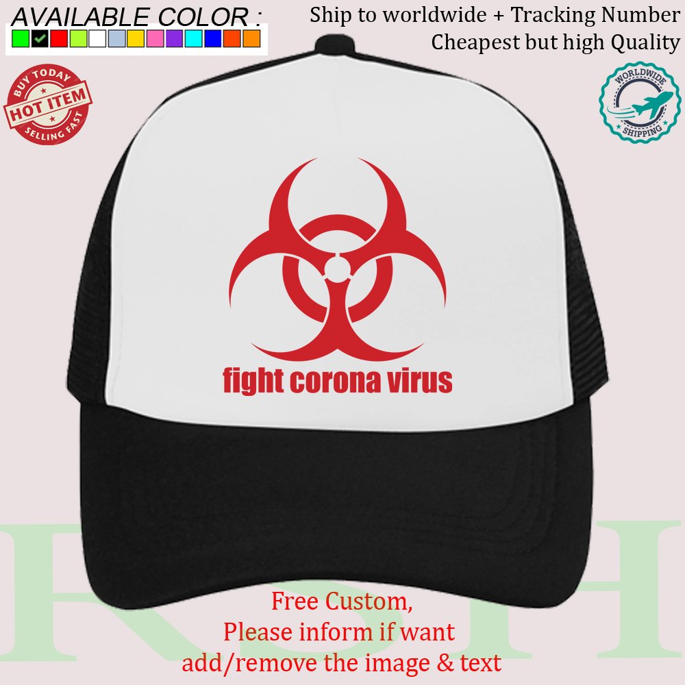 fight corona virus hats