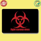 fight corona virus doormat