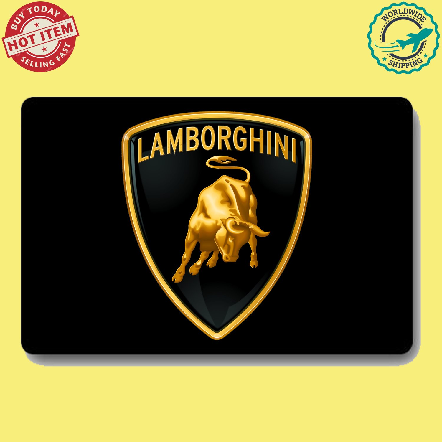 lamborghini doormat