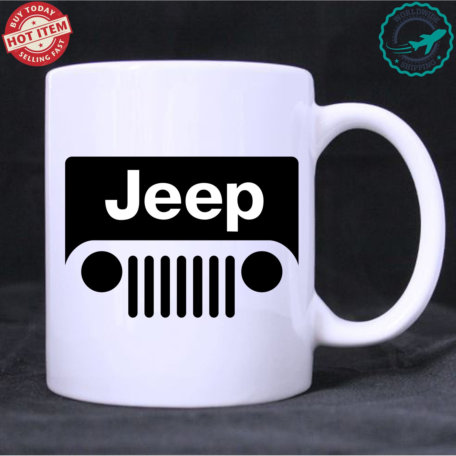 jeep car mugs
