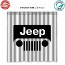 jeep car Shower Curtain
