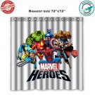 marvel heroes Shower Curtain