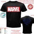 marvel logo T-shirt All Size Adult S-5XL Kids Baby's Toddler