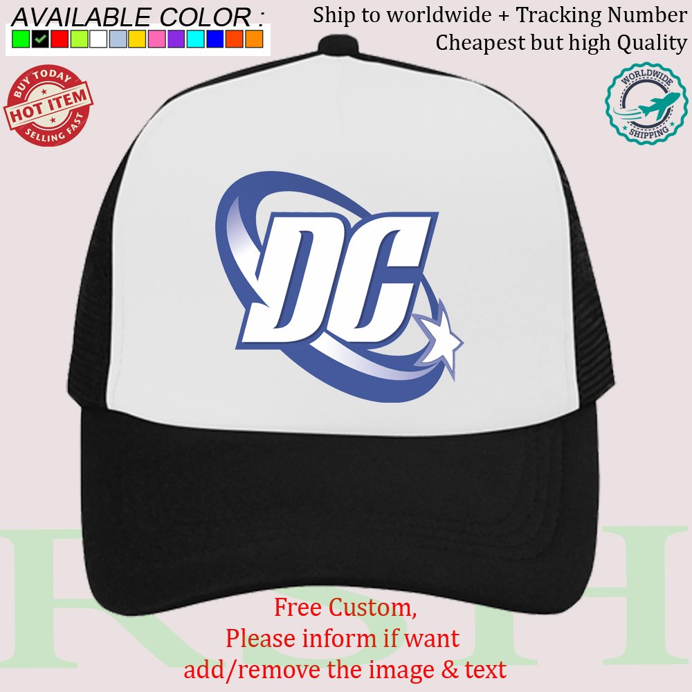 dc logo hats