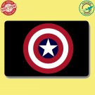 captain america shield doormat