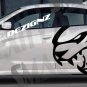 HUGE Dodge Decal Graphic Vinyl CHARGER MOPAR SRT LOGO HEMI 392 Hellcat hell cat