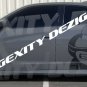 MATTE BLACK Passenger Side Decal Graphic CHARGER MOPAR HUGE SCAT PACK BEE HEMI
