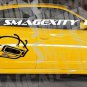 HUGE PASSENGER Side 2012-2014 CHARGER SUPER BEE Decals Graphics Vinyl MOPAR SRT