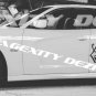 HUGE PASSENGER Side 2012-2014 CHARGER SUPER BEE Decals Graphics Vinyl MOPAR SRT