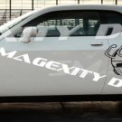 HUGE Driver Side Decal Graphic CHALLENGER 1320 SCAT PACK BEE RT 6.4 L MOPAR HEMI