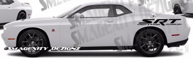 Decal Graphic SRT HEMI 392 Scat Pack Challenger Mopar Street & Racing Technology