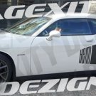 2015-19 MATTE BLACK CHALLENGER BILLBOARD Decal Graphic Vinyl SRT RT R/T 392 HEMI