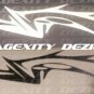 HUGE REFLECTIVE BLACK Decals Graphics CHARGER MOPAR SRT SUPER BEE HEMI SCAT PACK 2015-2023