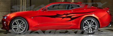 CUSTOM Tribal  Decals Graphic Vinyl kit 2018 Stripes Camaro SS RS 2017 ZL1 Chevrolet