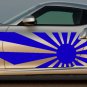 Custom Design Decal Graphic Vinyl Racing Stripe GTR 370 SKYLINE RISING SUN JDM Z