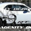 HUGE  CAST VINYL DECAL KIT GRAPHICS CHALLENGER MOPAR SCAT PACK BEE RT LOGO combo HEMI 6.4 L