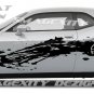 MATTE BLACK Splash SPLATTER Decal Graphic CHALLENGER MOPAR SRT HEMI 392 SHAKER