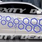 SRT Decal Graphics Vinyl CHARGER MOPAR SCAT PACK BEE HONEYCOMB custom RT SUPER