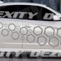 SRT Decal Graphics Vinyl CHARGER MOPAR SCAT PACK BEE HONEYCOMB custom RT SUPER