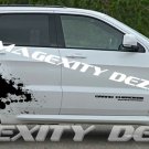 MATTE BLACK Splash SPLATTER Decal Graphic TRACKHAWK MOPAR SRT HELLCAT HEMI 376