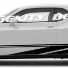 SRT Decals Graphics Vinyl CHALLENGER MOPAR SCAT Pack Hellcat STRIPES door runner