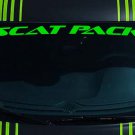 LIME GREEN charger Decal Vinyl CHALLENGER MOPAR SRT Scat Pack Windshield Banner LIME GREEN charger Decal Vinyl CHALLENGER MOPAR SRT Scat Pack Windshield Banner