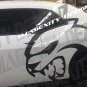 HUGE Driver Side REFLECTIVE Decals Graphics Vinyl CHALLENGER MOPAR SRT HELLCAT