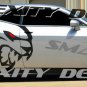 HUGE Driver Side REFLECTIVE Decals Graphics Vinyl CHALLENGER MOPAR SRT HELLCAT