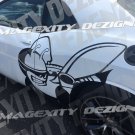Reflective Black DRIVER SIDE CHALLENGER SRT SCAT PACK BEE Tribal Decals Graphics