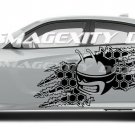 MATTE BLACK RT Decal Graphic Vinyl CHARGER or CHALLENGER MOPAR SCAT PACK HONEYCOMB Custom 392