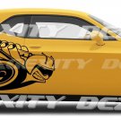 HUGE  CHALLENGER SRT SCAT PACK RUMBLE BEE Tribal Decal Graphics RT