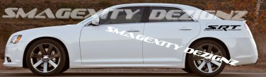 CUSTOM Decal Graphic Vinyl Dodge SRT street & racing technology Chrysler 300