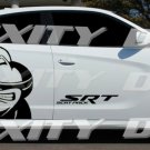 HUGE CUSTOM REFLECTIVE Vinyl Graphic CHARGER SCAT PACK BEE & SRT LOGO HEMI MOPAR