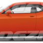 CUSTOM CHALLENGER SRT MATTE  BLACK  DECALS    GRAPHICS VINYL MATTE BLACK MOPAR HEMI 6.4 392 SCAT