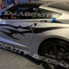 MATTE BLACK CORVETTE C7 STINGRAY CUSTOM GRAPHIC DECAL Grand Sport ZR1 Z06 TRIBAL MATTE BLACK CORVETTE C7 STINGRAY CUSTOM GRAPHIC DECAL Grand Sport ZR1 Z06 TRIBAL