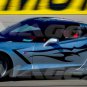 MATTE BLACK CORVETTE C7 STINGRAY CUSTOM GRAPHIC DECAL Grand Sport ZR1 Z06 TRIBAL