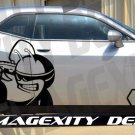 REFLECTIVE CUSTOM  CAST VINYL DECAL KIT GRAPHICS  CHALLENGER MOPAR SCAT PACK BEE & HONEYCOMB HEMI