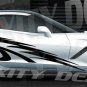 MATTE BLACK  CAST VINYL DECAL KIT GRAPHICS 2014-2019 CORVETTE C7 STINGRAY TRIBAL VETTE